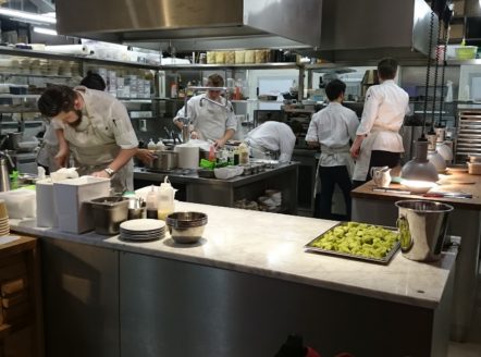 zaplecze restauracji i kucharze