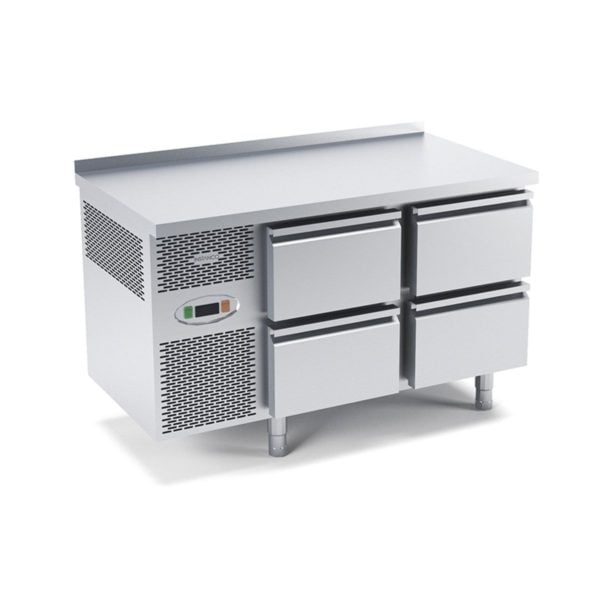 Cooling table + 4 drawers
