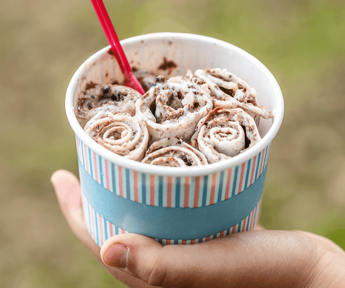 kubek lodów tajskich