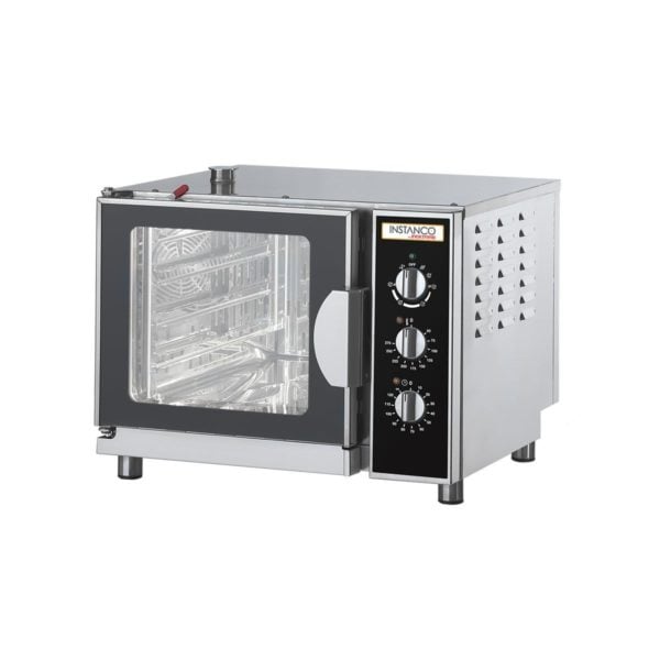Compact convection-steam oven with manual control panel Compact convection-steam oven with manual control panel