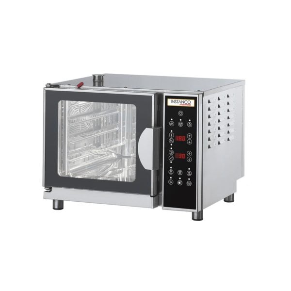 Compact convection-steam oven with digital control panel Compact convection-steam oven with digital control panel