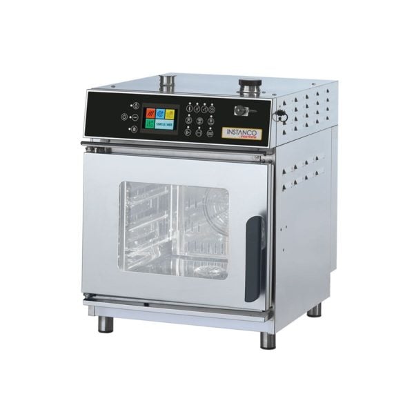 Automatic convection-steam oven with touch panel